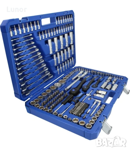 Професионален куфар с инструменти Brilliant Tools – 216 части, снимка 3 - Аксесоари и консумативи - 51062919