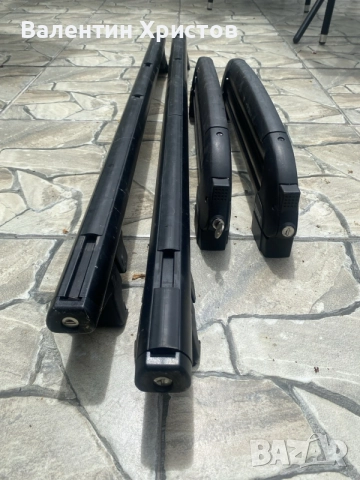 ски багажник Thule за 4 чифта ски + подарък напречни греди, снимка 7 - Аксесоари и консумативи - 55786341