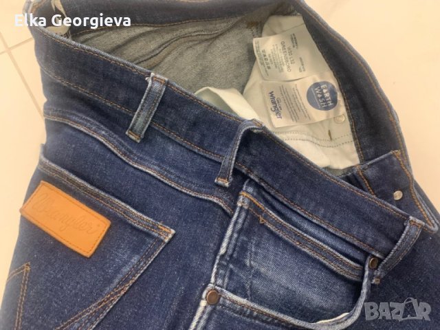 Оригинални мъжки дънки Wrangler,размер 30,дължина 32, снимка 4 - Дънки - 51240555