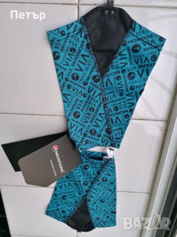 Продавам чисто нови качествени летни гети за тичане и туризъм Montane via it gaiter blue spark, снимка 4 - Спортна екипировка - 44495214