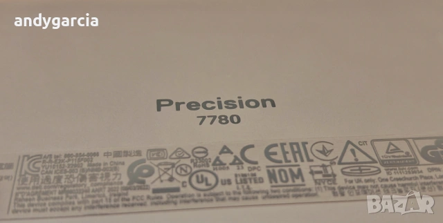 Dell Precision 7780/Core i7-13850HX/RTX Ada 3500 12GB/32GB RAM/1024GB SSD/17.3 FHD IPS 100% DCI-P3 , снимка 9 - Лаптопи за работа - 53268474