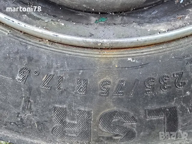 Джанта с гума за Мерцедес Атего, снимка 5 - Гуми и джанти - 56197109