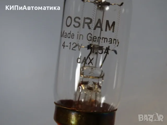 резистор токостабилизиращ OSRAM Iron Resistor dax 4-12V, снимка 4 - Резервни части за машини - 55948663