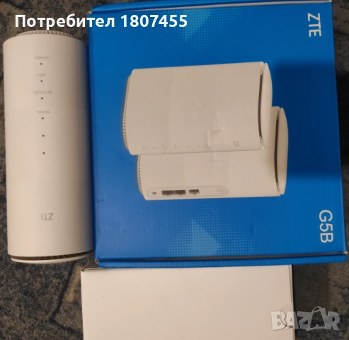 ZTE MC801A рутер, 5G, Бял, снимка 2 - Друга електроника - 52056551