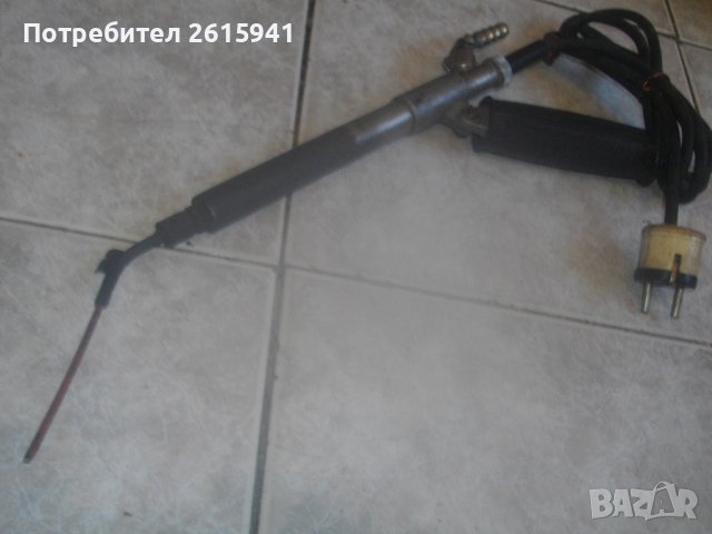 Заваръчен/Заваряващ Уред Пласмаса-Комбиниран Ток-Въздух-Електрически/Пневматичен-Старо Качество-Герм, снимка 1