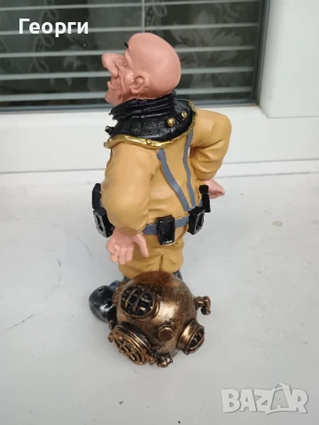 Статуетка водолаз, снимка 2 - Декорация за дома - 51201804