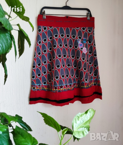 Страхотна пола DESIGUAL , снимка 3 - Поли - 44798185