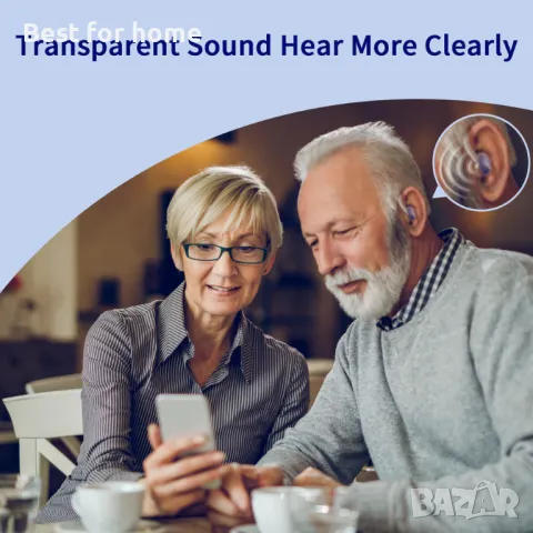 Слухови апарати Delmicure VHP-1303 акумулаторни комплект от 2 бр , снимка 17 - Слухови апарати - 48421765