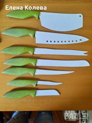 Комплект ножове в бокс, снимка 6 - Прибори за хранене, готвене и сервиране - 34762144