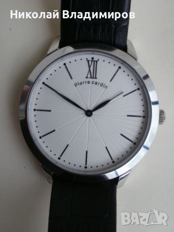 Pierre Cardin голям 42 мм. мъжки ръчен оригинален часовник, снимка 3 - Мъжки - 42274296