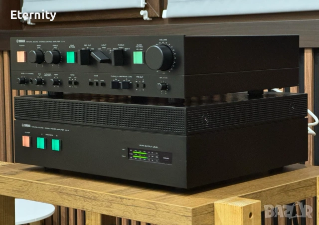 Yamaha M-4 + Yamaha C-4 / Пред и крайно стъпало, снимка 3 - Ресийвъри, усилватели, смесителни пултове - 53445137