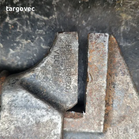 старинен кован американски раздвижен ключ, снимка 2 - Антикварни и старинни предмети - 48808324