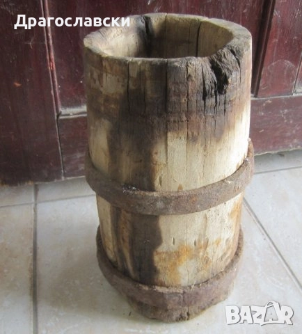 стари дървени чутури, чутора уред, битов кът, дървен, дървена, бутимо за масло, снимка 15 - Антикварни и старинни предмети - 29140278