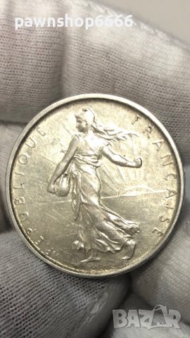 3 броя сребърни монети Франция 5 франка, 1962/1964/1965г, снимка 12 - Нумизматика и бонистика - 40128345