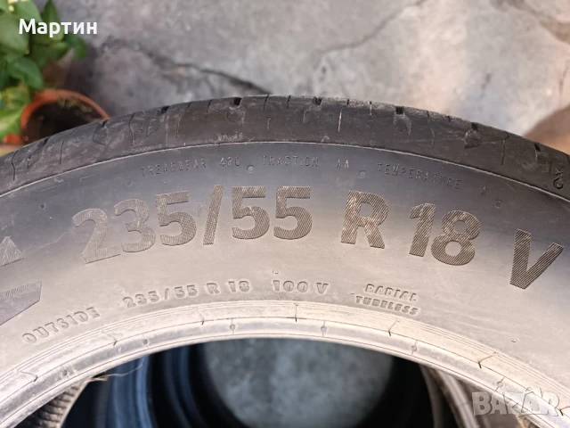 235/55/R18 100V Continental 4броя летни