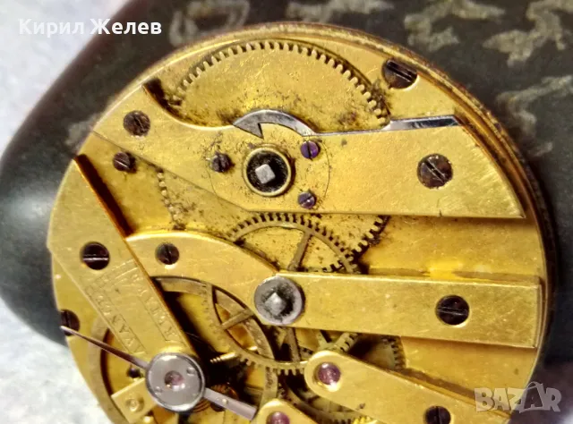 МЕХАНИЗЪМ с ЦИФЕР от СТАР РЯДЪК КОЛЕКЦИОНЕРСКИ ДЖОБЕН ЧАСОВНИК 49655, снимка 4 - Антикварни и старинни предмети - 48553627
