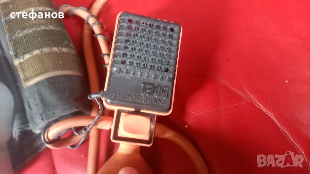 Ретро апарат за кръвно налягане, руски, интересна система ЕЛЕКТРОНИКА ТЕФ-1, снимка 2 - Колекции - 50526641