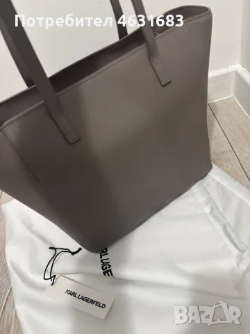 Дамска чанта Karl Lagerfeld, снимка 3 - Чанти - 55754120