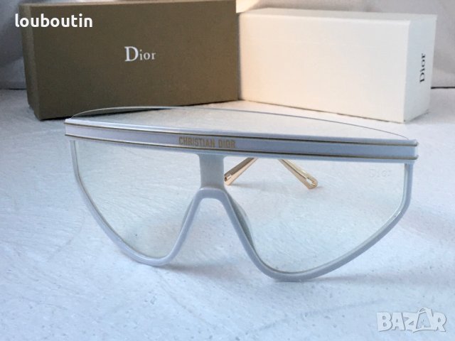 Dior дамски прозрачни слънчеви очила маска 1:1 - 4 цвята, снимка 6 - Слънчеви и диоптрични очила - 41925707