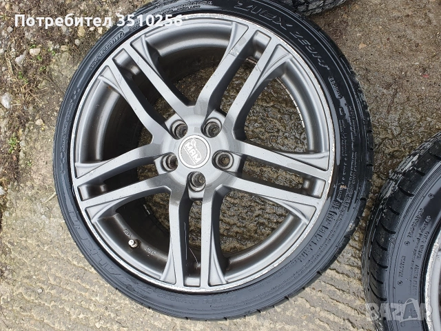 5x100 17 ки, снимка 5 - Гуми и джанти - 53397092