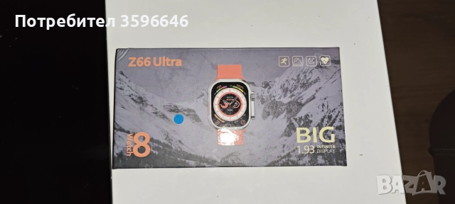 Smart watch Z66 ultra, снимка 3 - Мъжки - 52382571