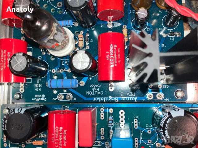 Лампов RIAA усилвател, снимка 3 - Ресийвъри, усилватели, смесителни пултове - 50921157