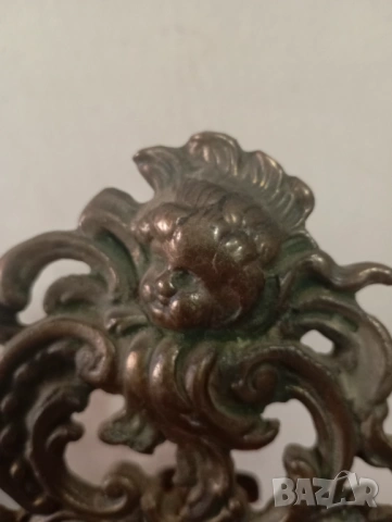 Барокова настолна рамка за снимка, снимка 2 - Други ценни предмети - 53664927