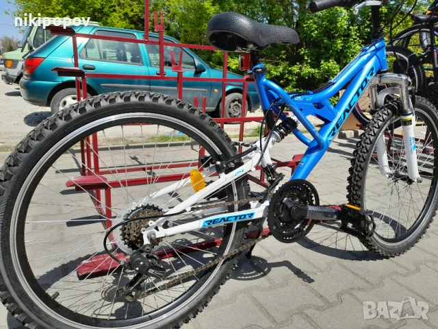 REACTOR Велосипед 24" FREAK син, снимка 4 - Велосипеди - 53839441