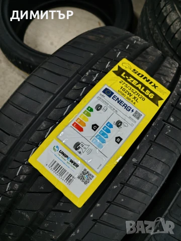 4бр.НОВИ летни гуми SONIX 245 40 20+275 35 20 DOT24 цена за брой, снимка 4 - Гуми и джанти - 51318111