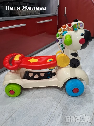 Интерактивна проходилка тротинетка VTECH , снимка 2 - Скутери и тротинетки - 51020249