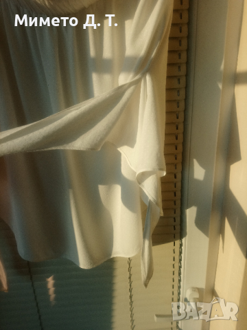 Дамска блуза с паднали рамене M/L, снимка 5 - Блузи с дълъг ръкав и пуловери - 36239244