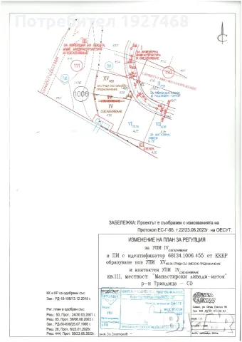 продавам парцел в София