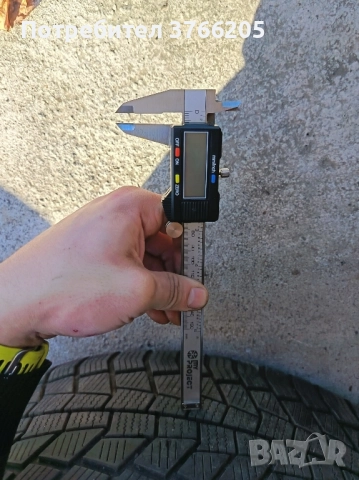 17ки железни джанти със зимни гуми 5х107, снимка 4 - Гуми и джанти - 52415886