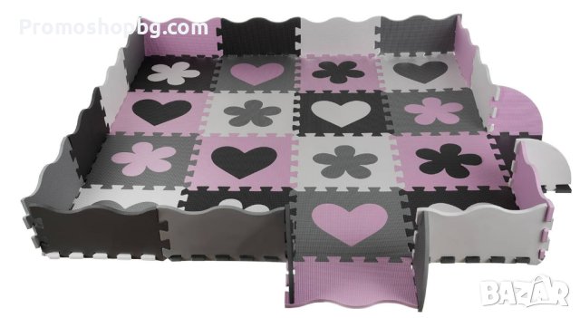 Килимче за игра тип пъзел от 36 части, 140х140х1 см, снимка 6 - Други - 41488088