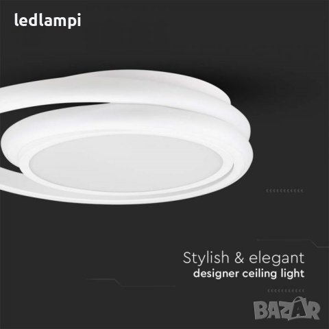 LED Плафониера 38W Бяла Неутрално Бяла Светлина, снимка 3 - Лампи за таван - 41382916