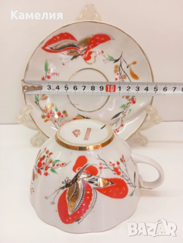 Руски порцелан , снимка 6 - Чаши - 52225266