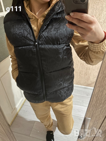  Calvin Klein елек с качулка, снимка 4 - Елеци - 43571853