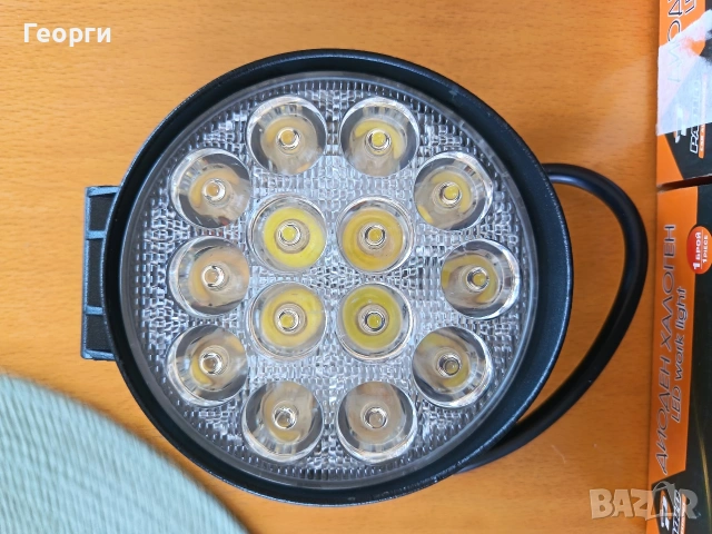 ЛЕД фарове с 14 диода (LED) , снимка 2 - Аксесоари и консумативи - 53825903