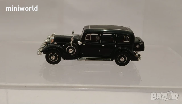 Horch 851 Pullman 1935 мащаб 1:87 на Ricko & Ricko моделът е нов в кутия, снимка 2 - Колекции - 51283773
