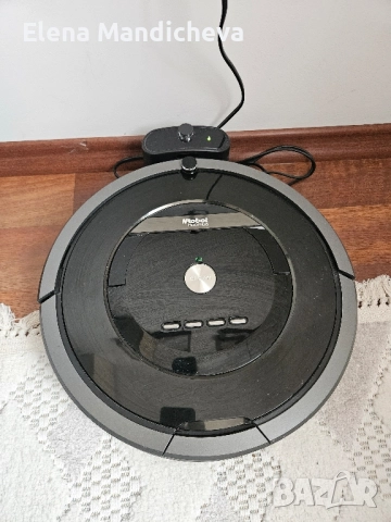 Прахосмукачка робот iRobot Roomba 880 Филтър HEPA Навигация iAdapt Система за почистване AeroForce