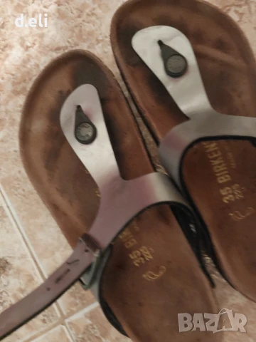 BIRKENSTOCK Size 35 и 37 Кожени чехли и сандали, снимка 7 - Чехли - 33839120