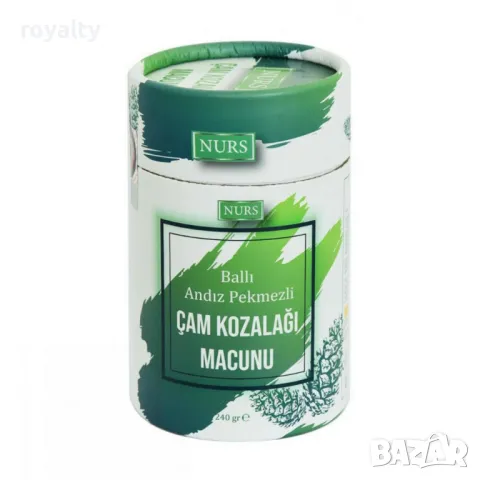 Билкова паста с борови шишарки 240 г – Подобрете дишането и укрепете имунната система