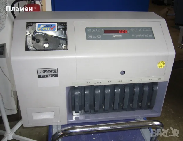Reis Eurosystems CS3310 професионален монетоброяч и сортер