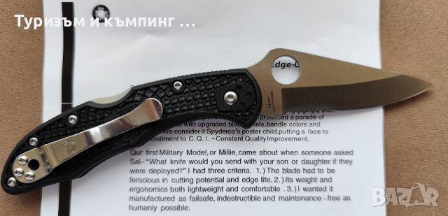 Spyderco Delica 4 / 2 цвята/, снимка 12 - Ножове - 44715625