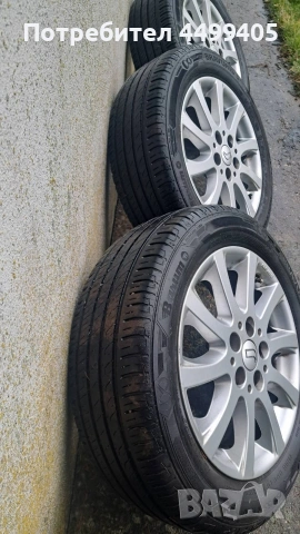 Четири летни гуми с джанти BARUM BRAVURIS. , снимка 2 - Гуми и джанти - 53767915