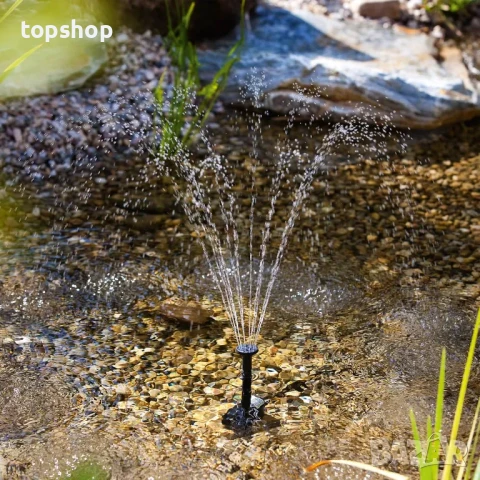 Соларен фонтан Esotec СОЛАРНА ПОМПЕНА СИСТЕМА RIMINI PLUS, снимка 7 - Други стоки за дома - 50494859