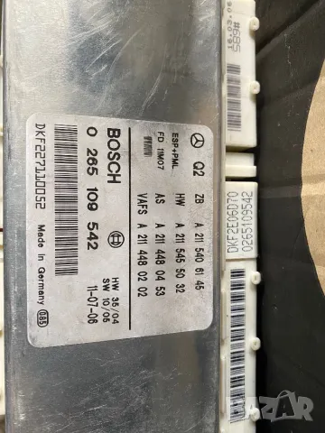 ESP MODUL W211 Е класа мерцедес бенц есп модул, снимка 4 - Части - 47280270