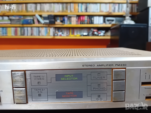 Усилвател marantz pm 230, снимка 2 - Ресийвъри, усилватели, смесителни пултове - 44516601