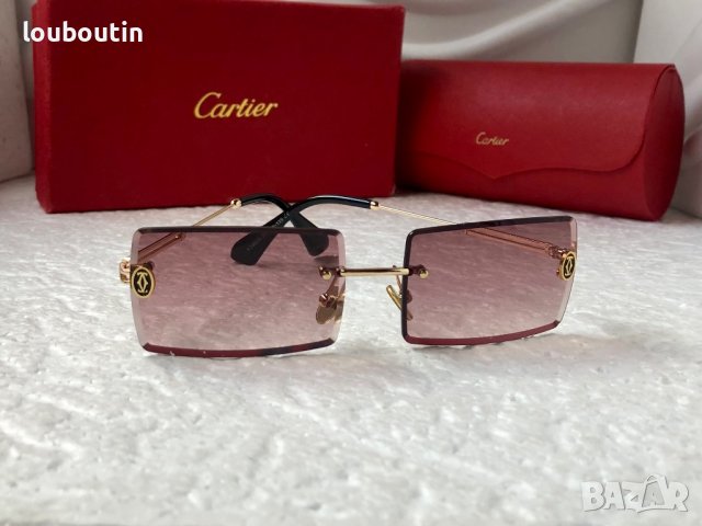 Cartier 2023 слънчеви очила унисекс дамски мъжки очила, снимка 4 - Слънчеви и диоптрични очила - 38999516