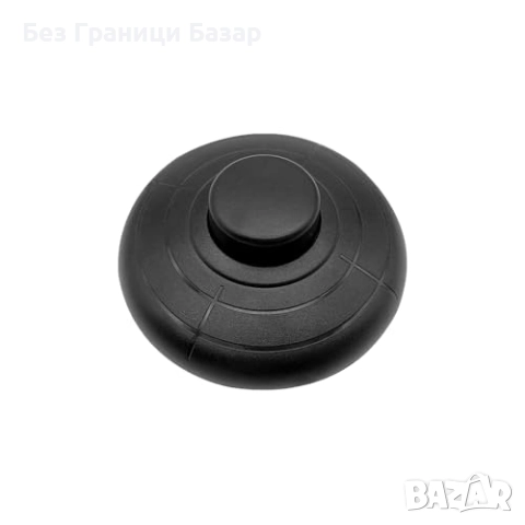 Нови 2 броя комплект Крачен бутон за лампа 70мм – Черен превключвател Push ON/OFF, снимка 7 - Други - 51578234